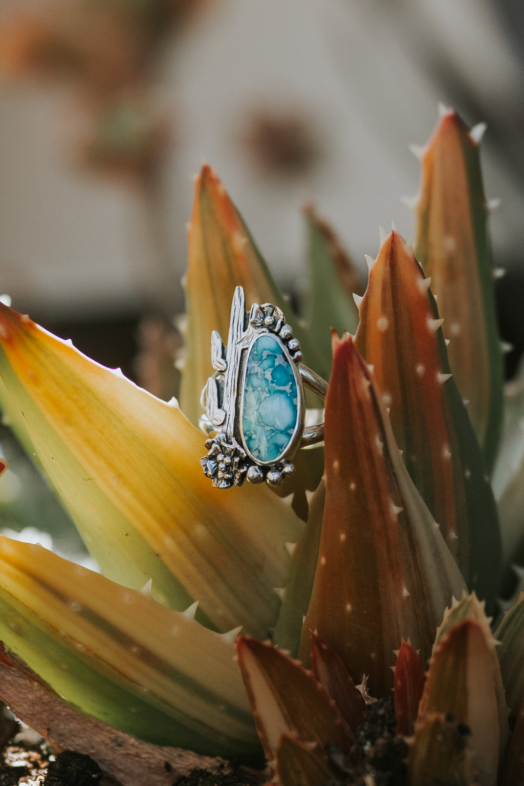 Whitewater Desert Bloom Ring