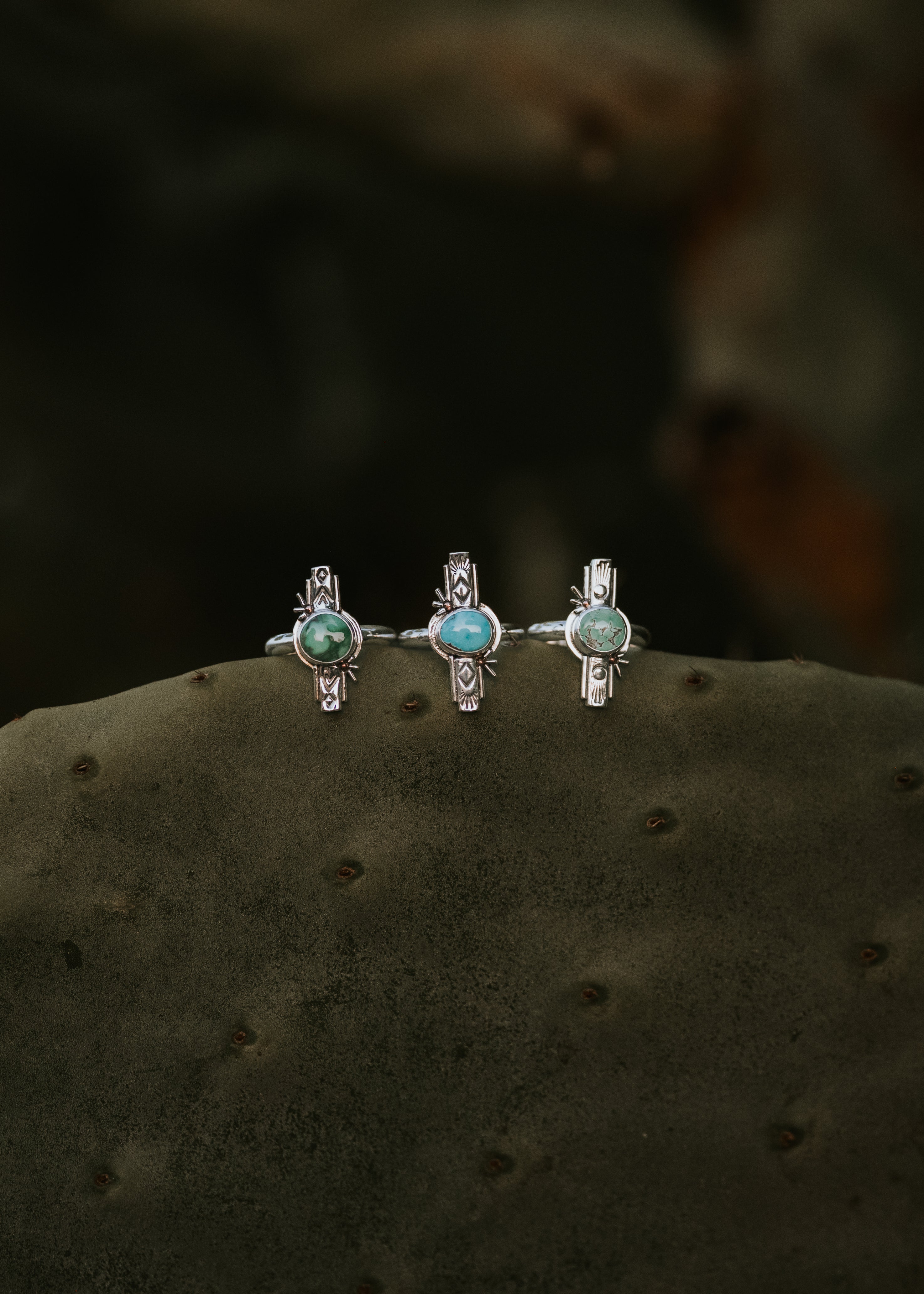 The Emerald Valley Mesa Ring