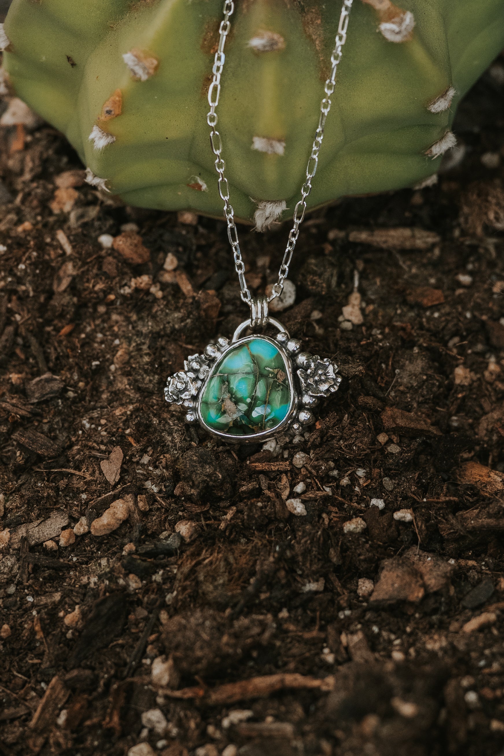 Sonoran Mountain Blossom Necklace