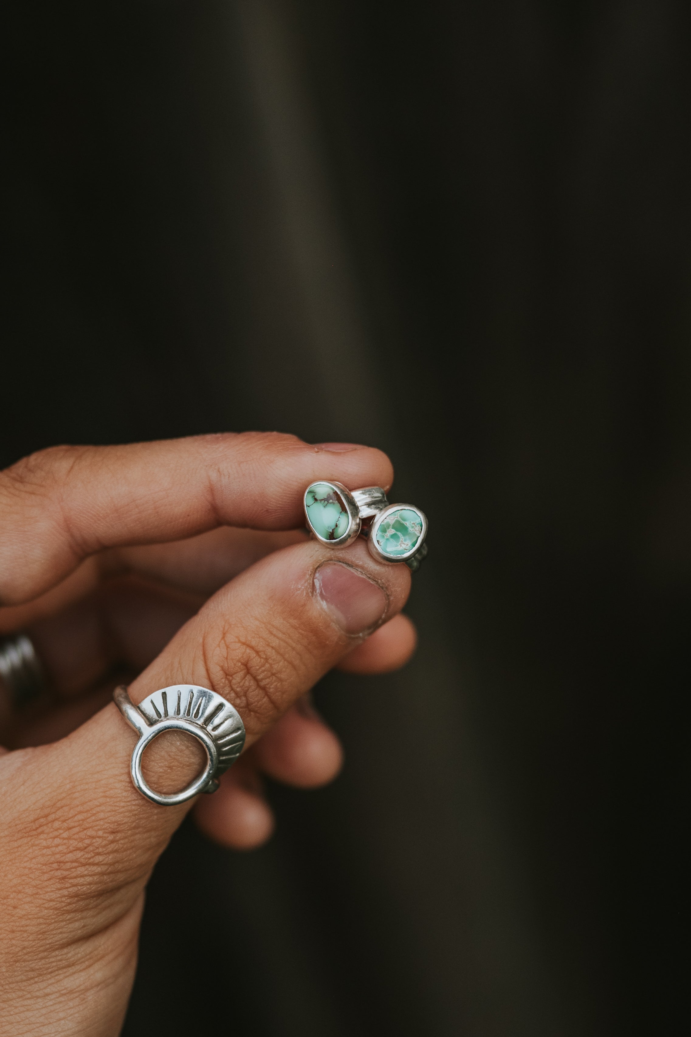 Royston Single Stone Ear Cuffs